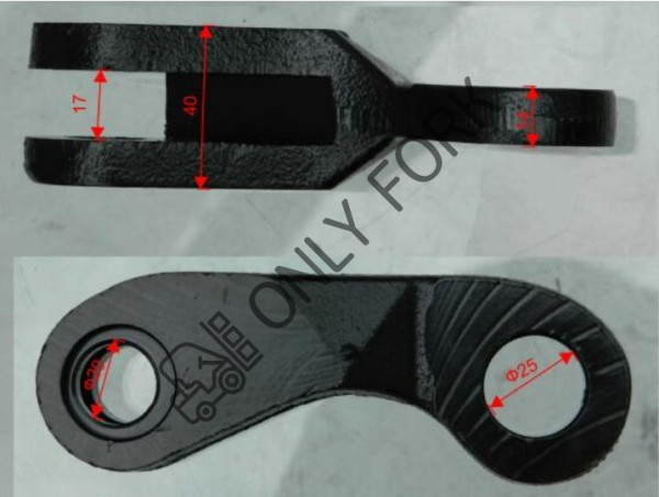 Тяга рулевая  левая Toyota 7FD10, 7FG10, 7FD15, 7FG15, 7FG20, 7FD20, 7FD25, 7FG25, 7FG30, 7FD30 437522332071